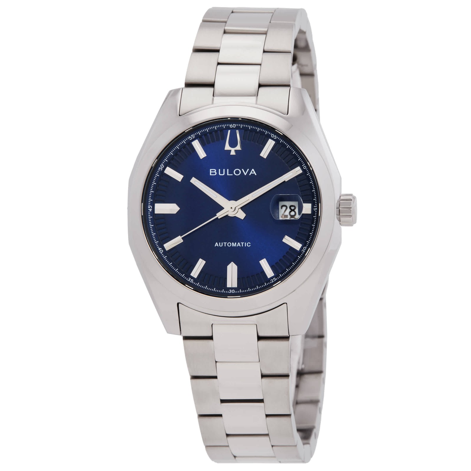 Bulova Surveyor Automatic Blue Dial Men’s Watch 96B436