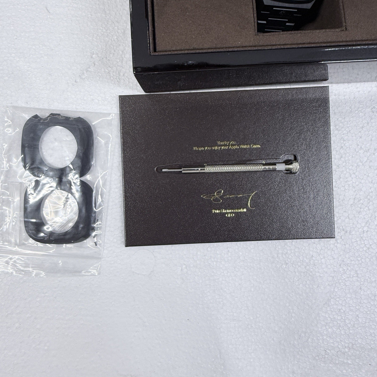 Golden Concept EV-44 Apple Watch Case Limited Edition All Black 44mm Box & Tool