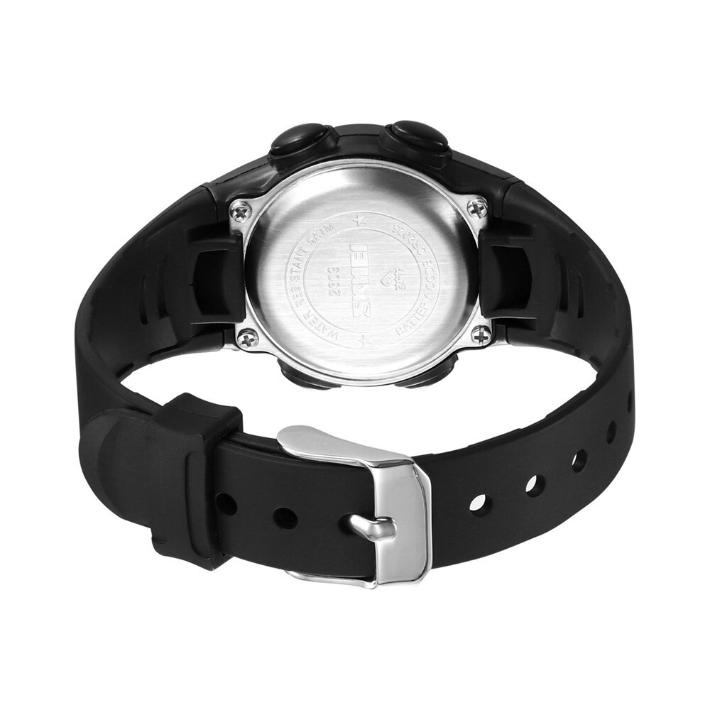 SKMEI Digital Sport Watch for Boys Girls LED Silicone Band Waterproof Wristwatch