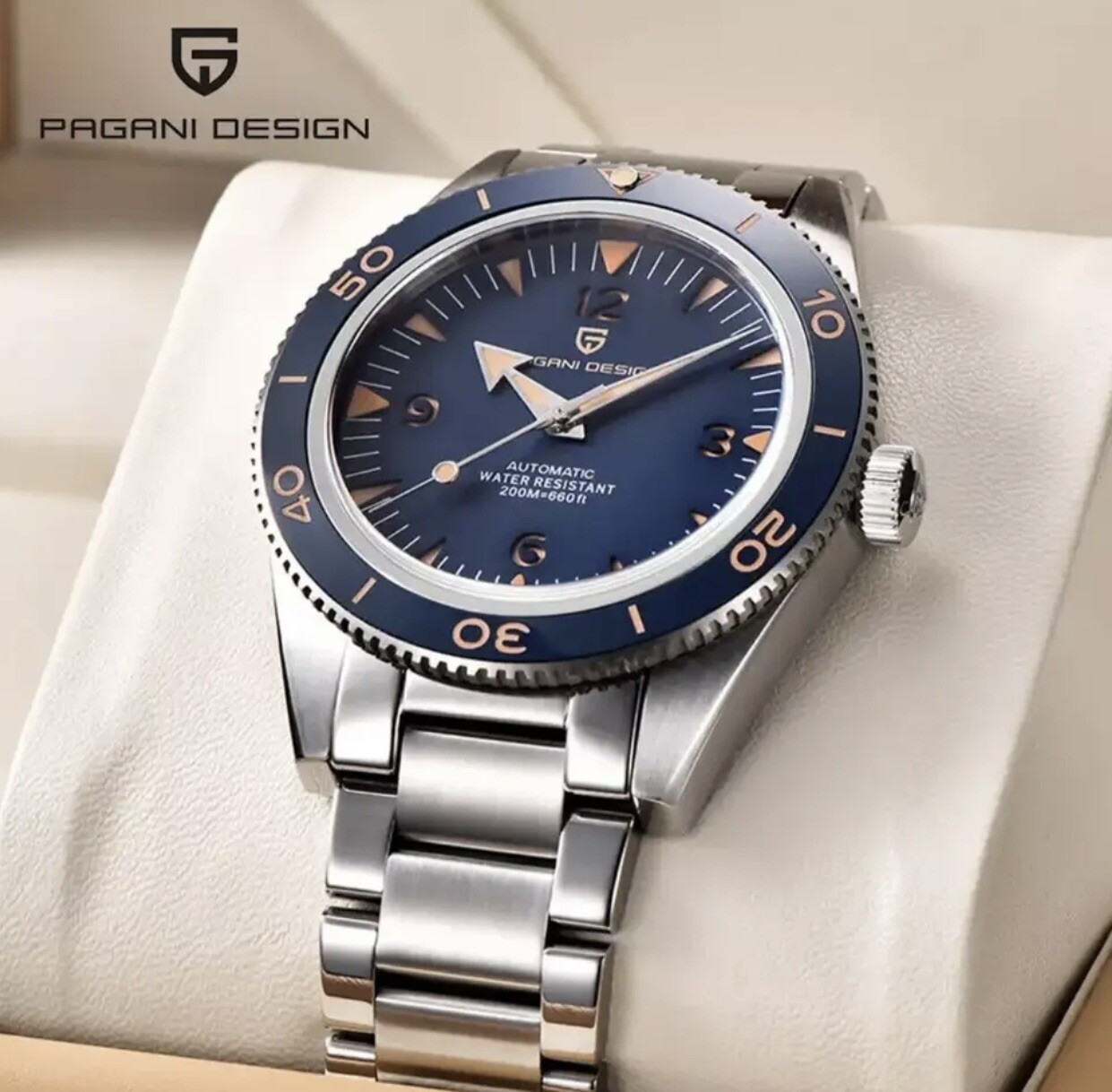 PAGANI Design 2024 41mm Men’s Automatic Mechanical Watch Stainless Steel Classic