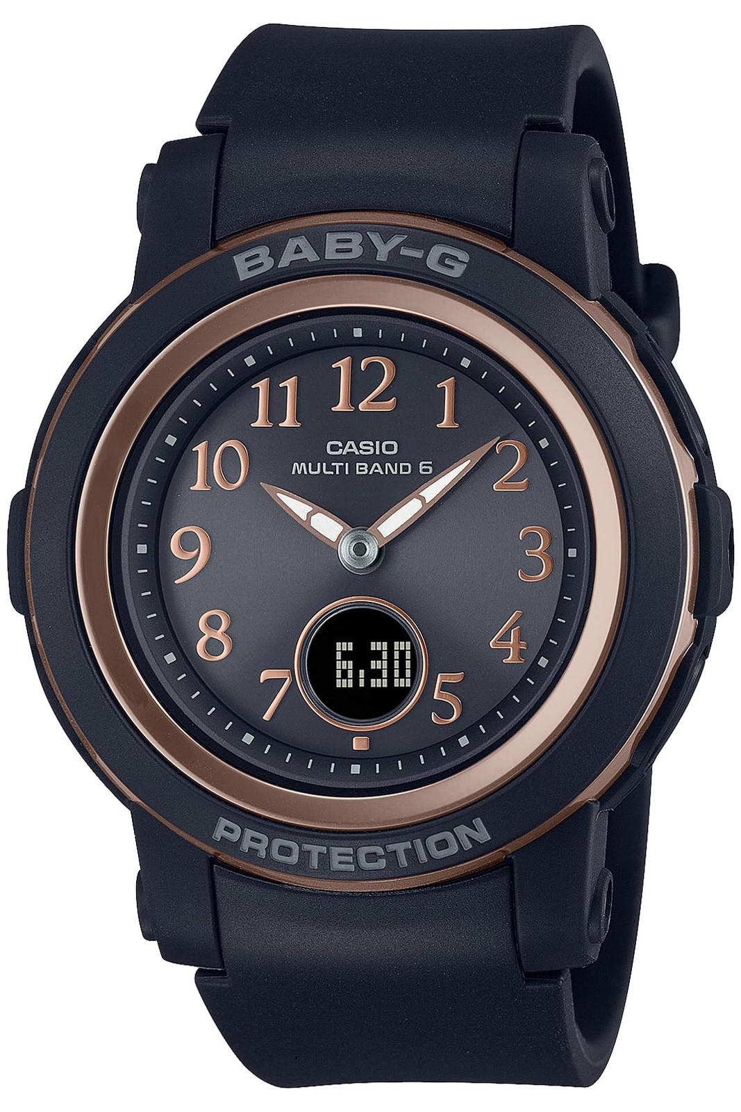 CASIO BABY-G BGA-2900AF-1AJF Tough Solar Radio Controlled Black Watch