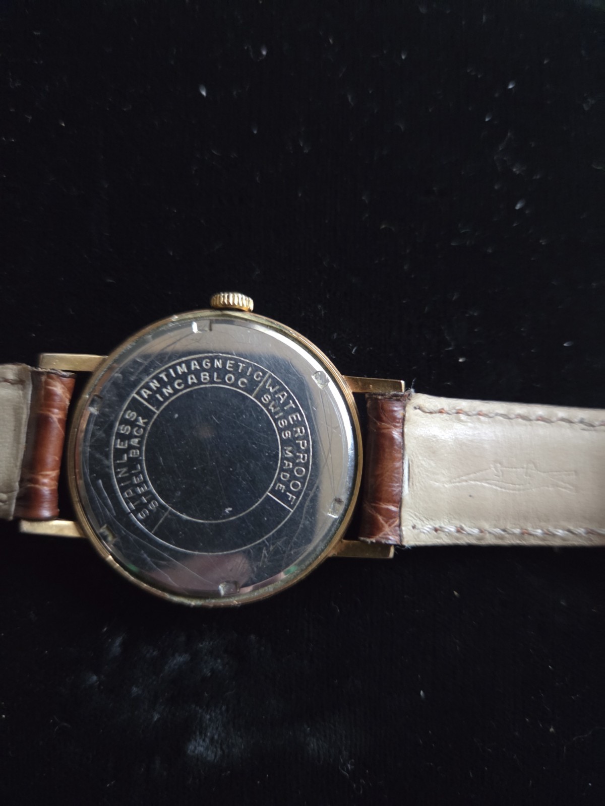 VINTAGE MEN’S WRIST WATCH BUCHERER MANUAL REF.50030 WATER PROOF SWISS1950’S