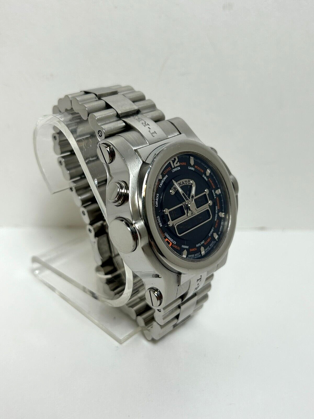 Renato T-Rex Watch Limited Edition 56/60 Ana-Digi ISA 9003-7301
