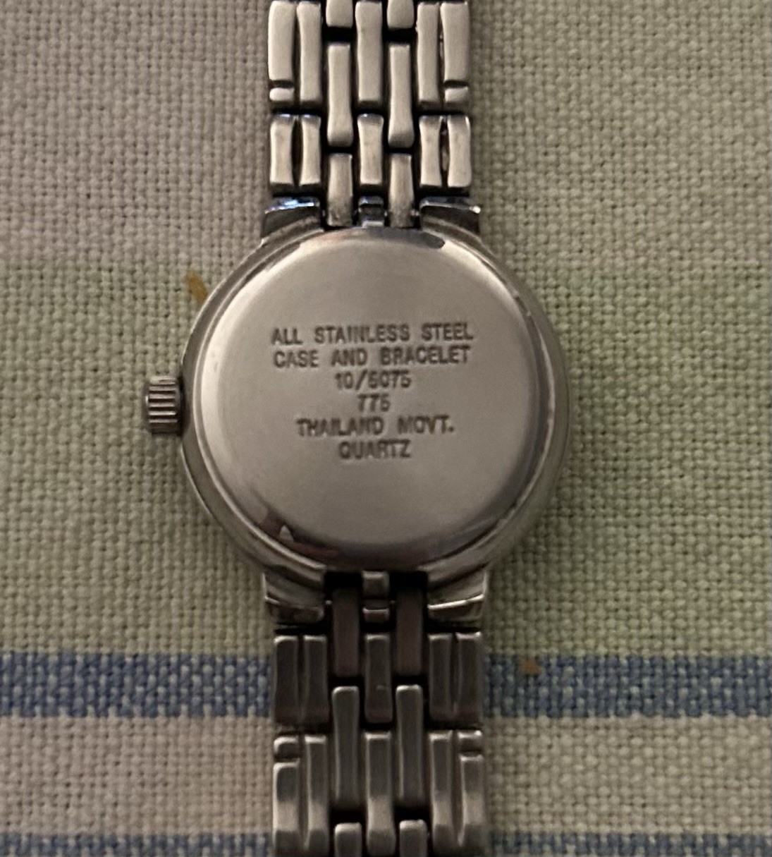 Anne Klein II Women’s Quartz Dress Watch Blue Dial Silver Steel Bracelet