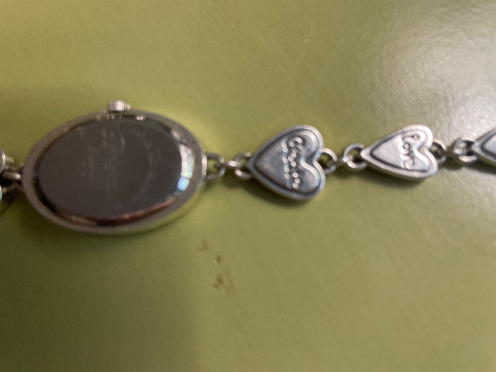 Brighton Sterling Silver 9” Beacelet Watch