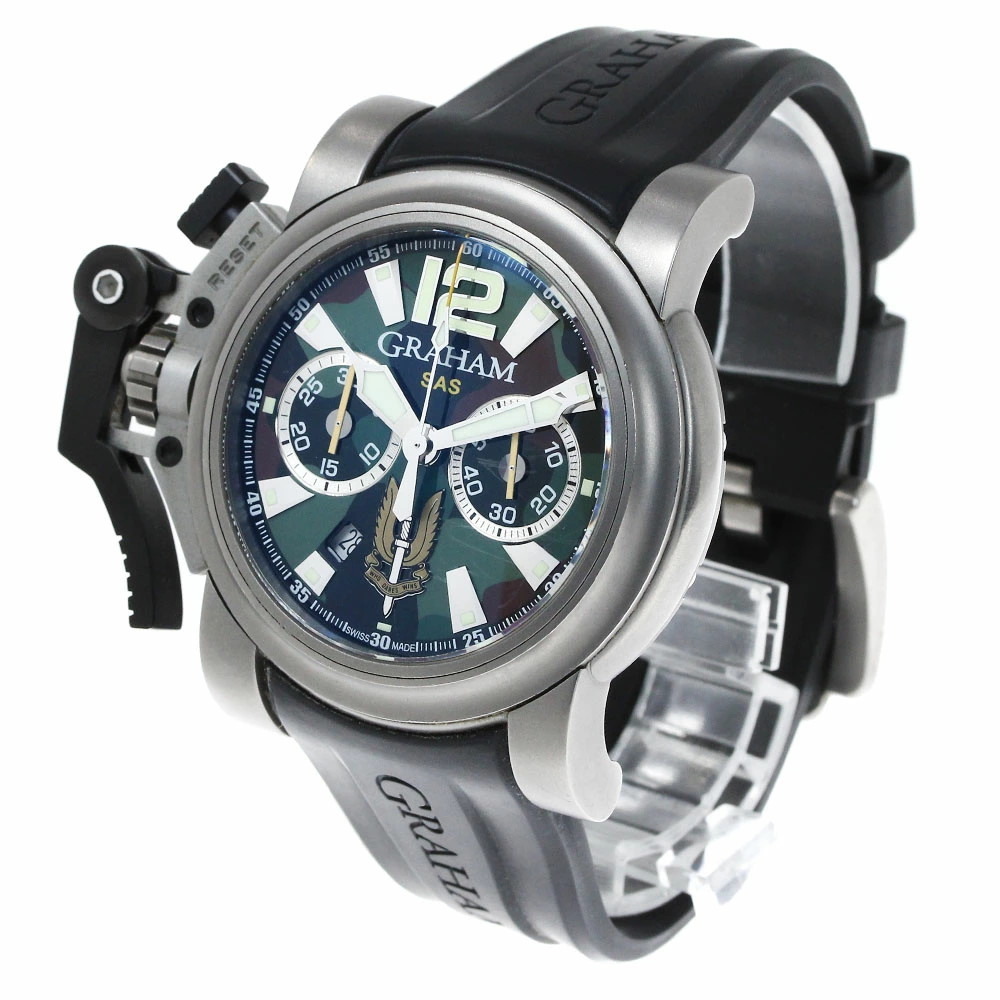 Graham Chronofighter Oversize Command 20VJT.G03A.K10B Automatic 46mm Green