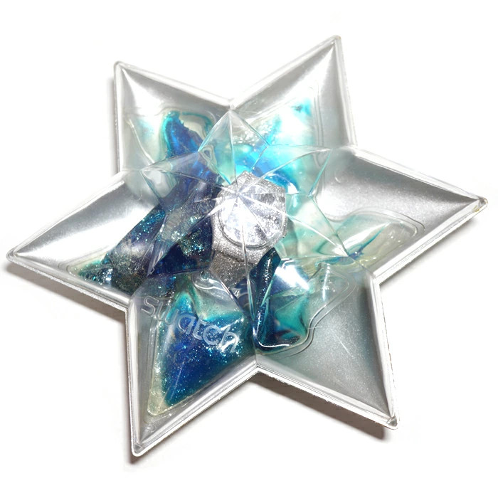 [A1R] Limited Swatch Special Model Star Glitter Silver Gentlemens QZ [v2v]