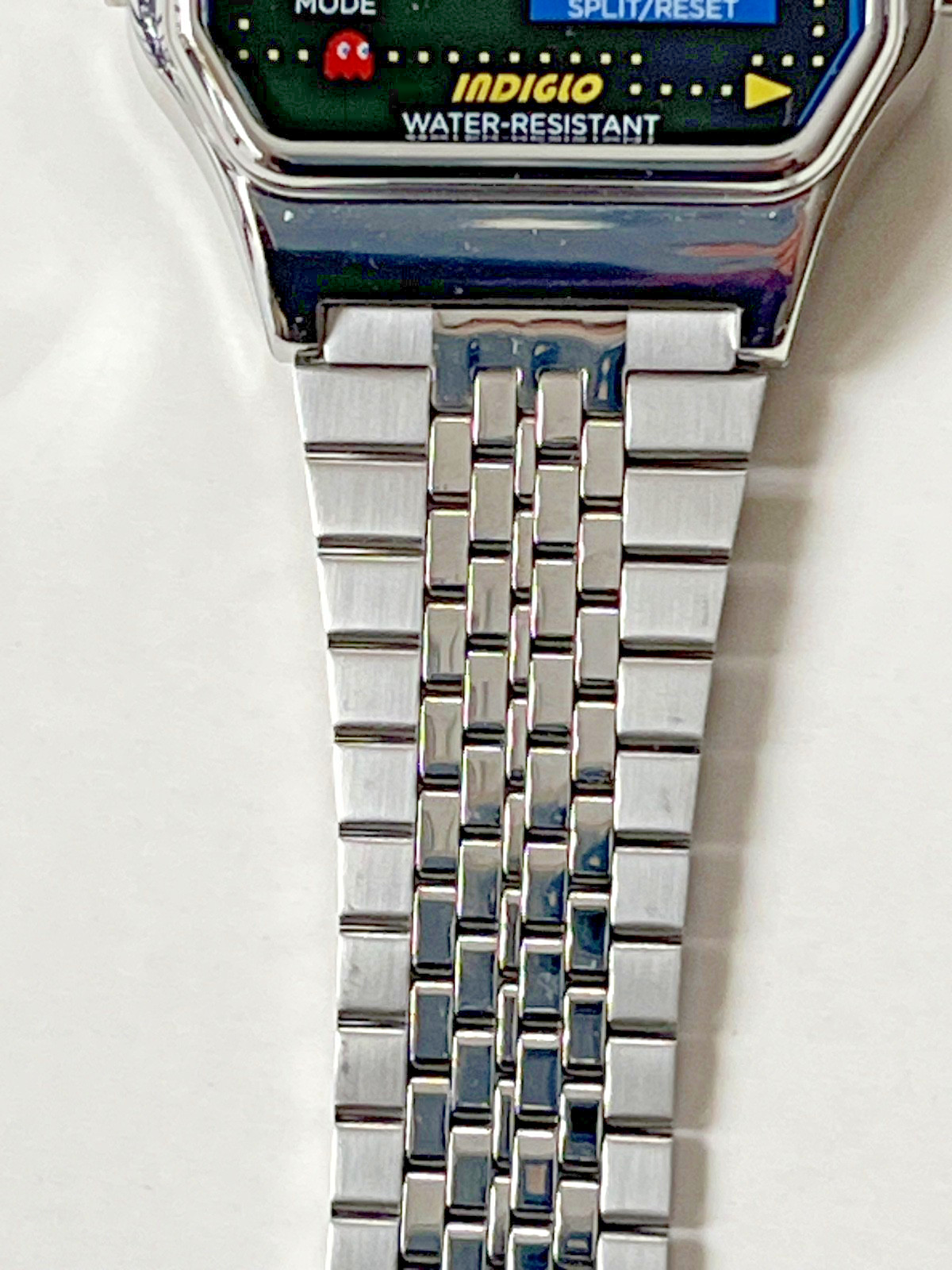 Timex X Pacman Watch T80 Digital Stainless Steel – Silver – TW2U31900