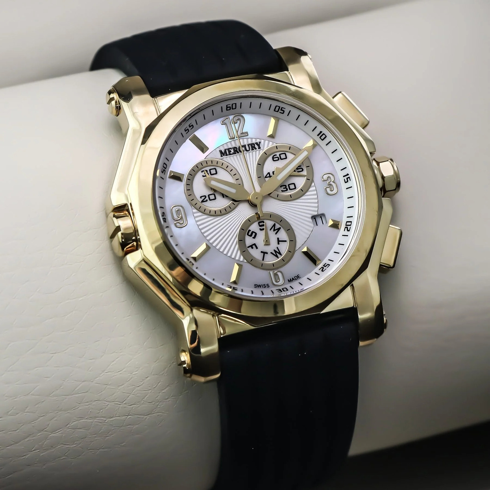 MERCURY – Swiss Made Watch – ME1075-GX-7 Quartz 42.5 mm ME1075 30m (3 ATM, 100