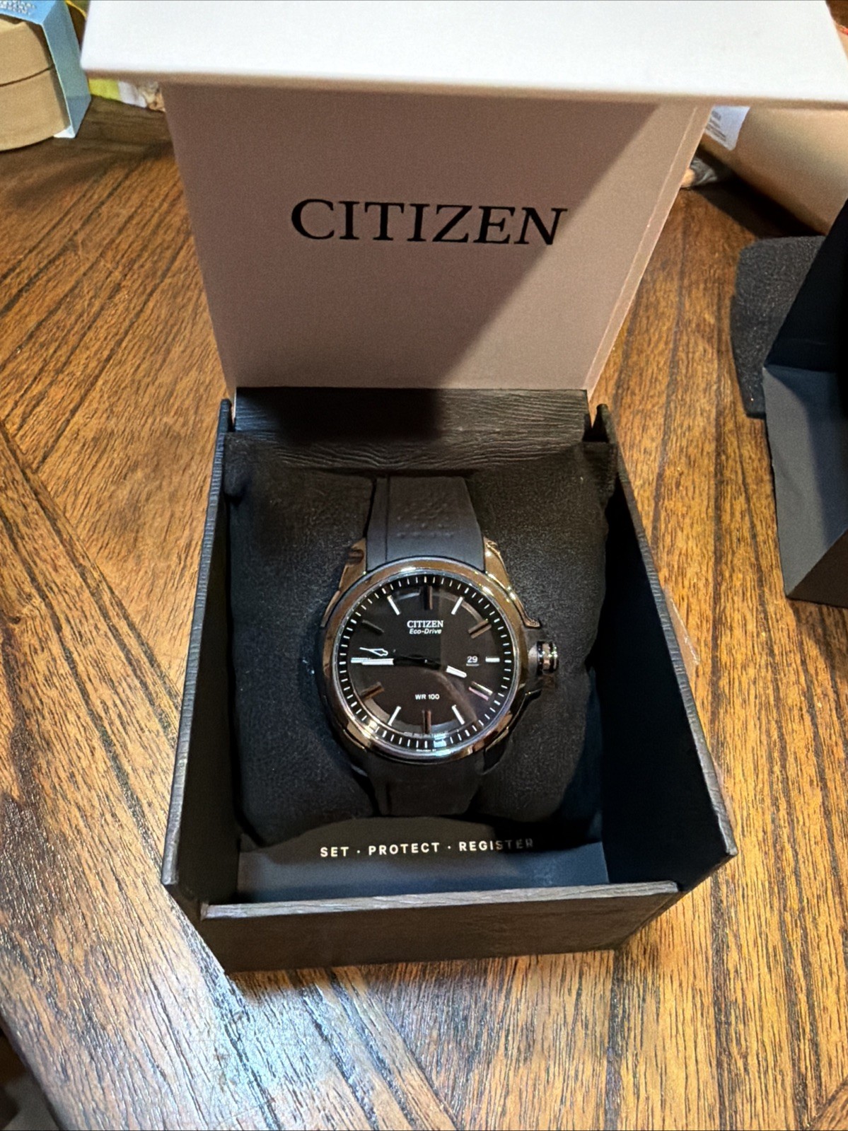 Citizen AR Eco-Drive Black Dial Men’s Watch AW1150-07E
