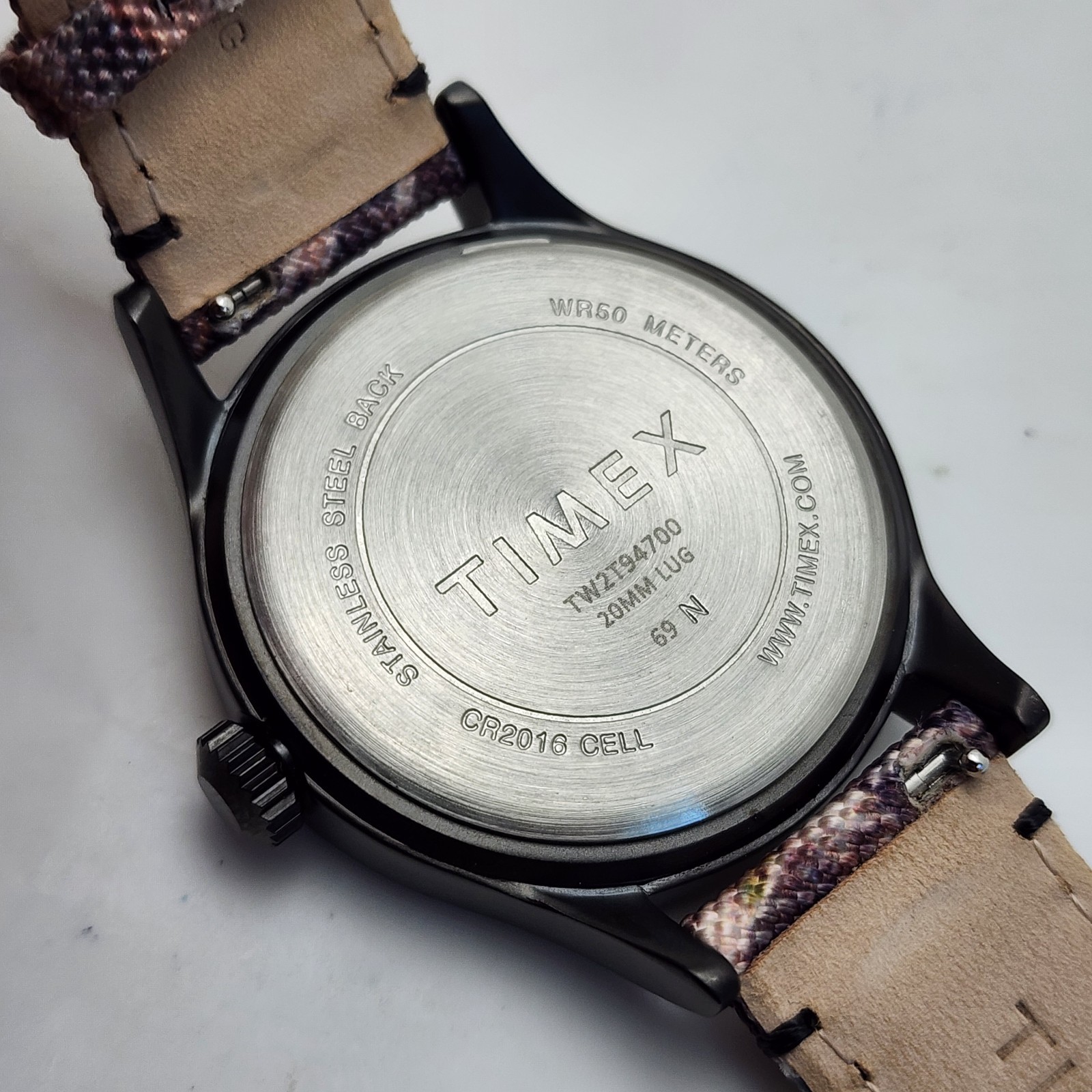 TIMEX EXPEDITION MOSSY OAK INDIGLO TW2T94700 SHAFOW GRASS CAMO 40MM MEN’S WATCH