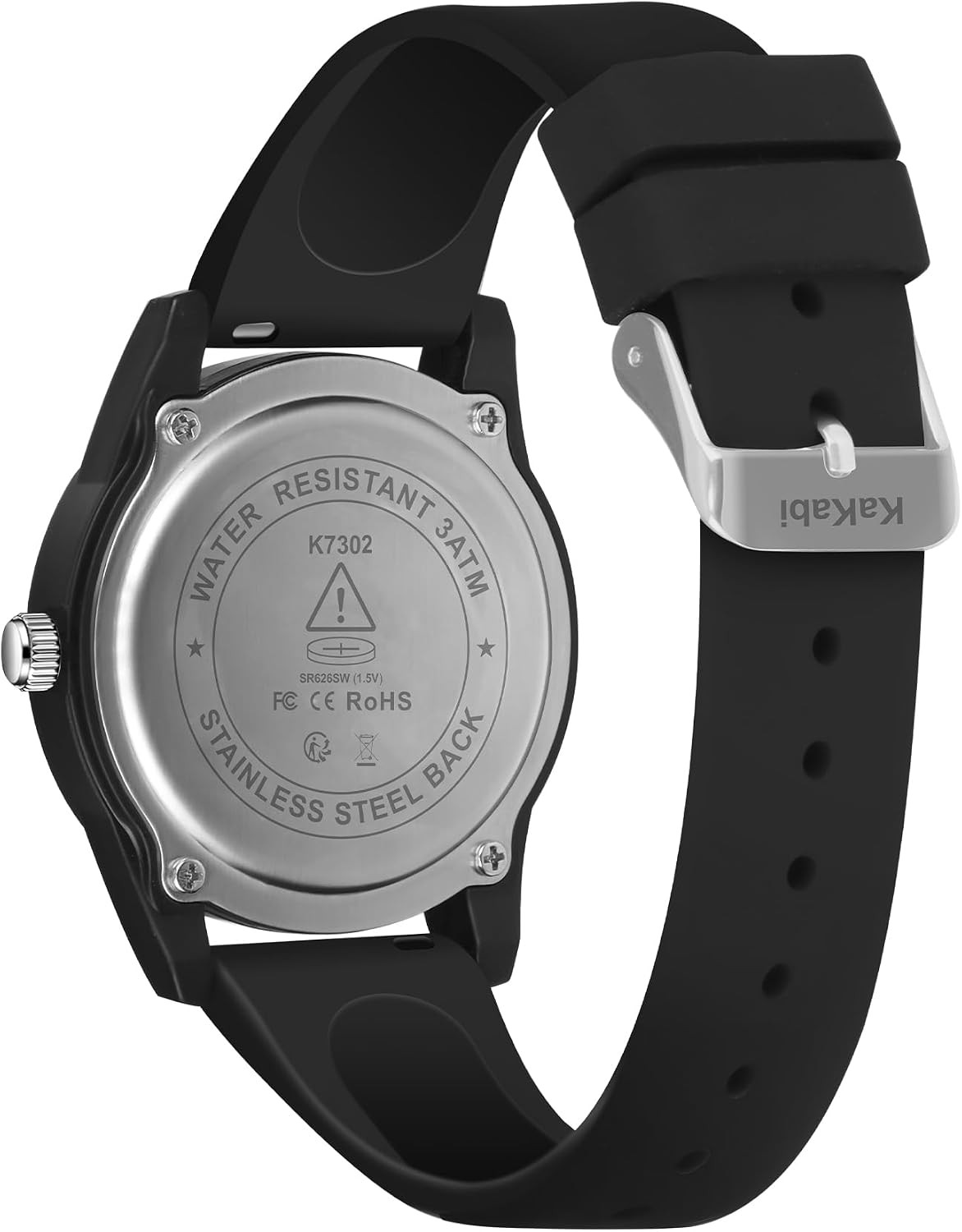 Watches for Mens Womens Unisex Easy to Read Analog Quartz Wristwatch Silicone St