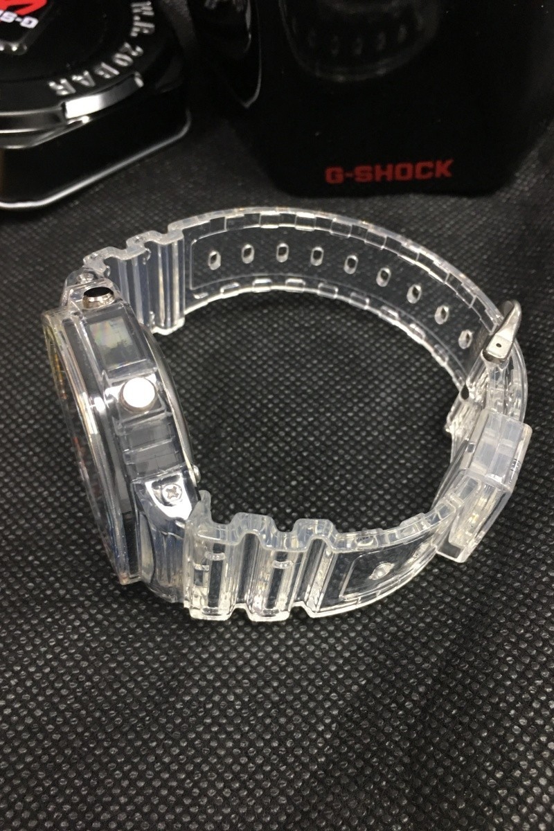 New Casio G-Shock GA2100 Clear Carbon Rainbow Jellyfish Watch Men’s Watch