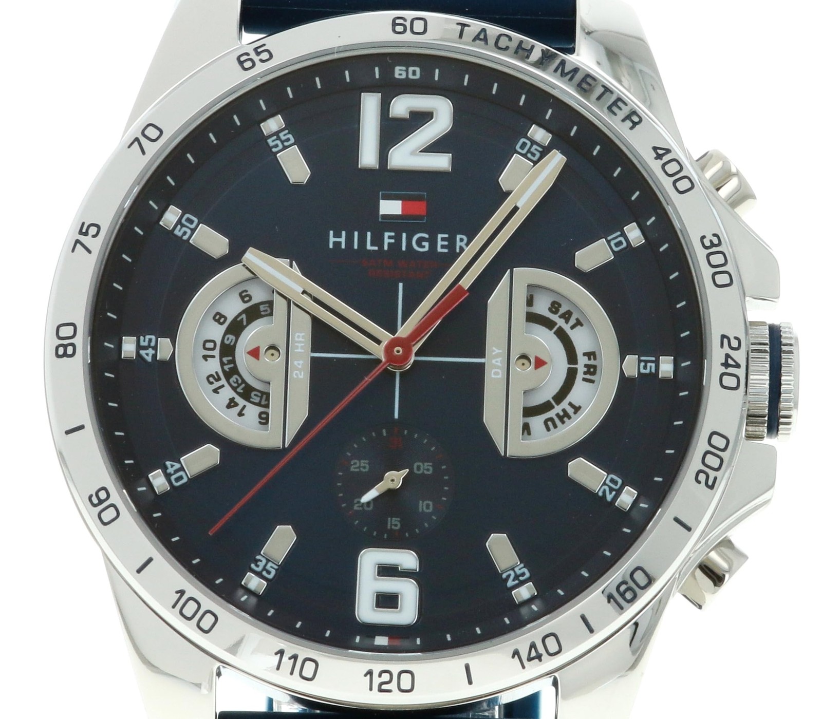 Tommy Hilfiger 1791476 DECKER Men’s Blue Dial Silicone Quartz Watch