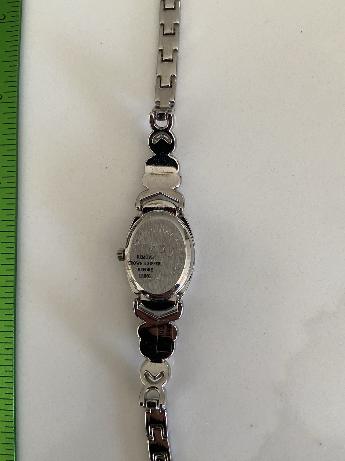 Vintage Ladies Watch (CATO) Works Great Has New Batteries Take A Look