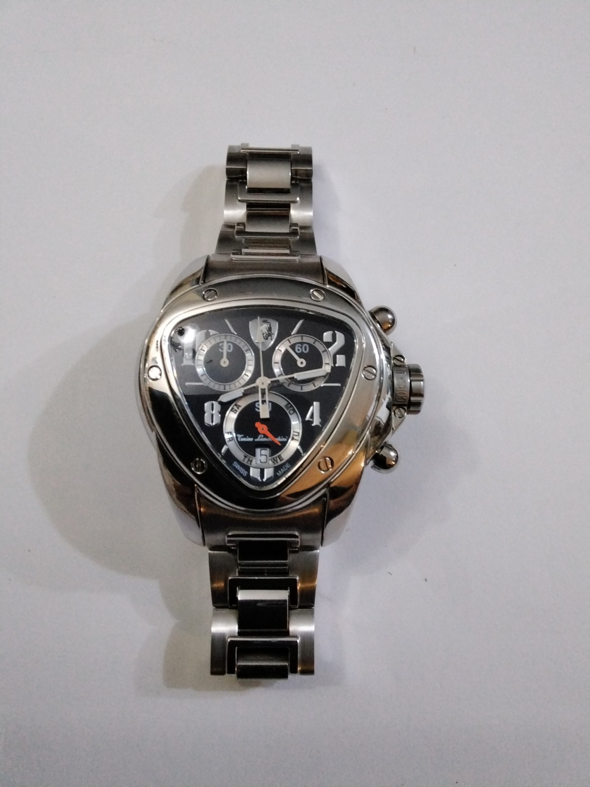 Tonino Lamborghini Corsalll Swiss M Chronograph Men’s Watch Sapphire Crystal 30M