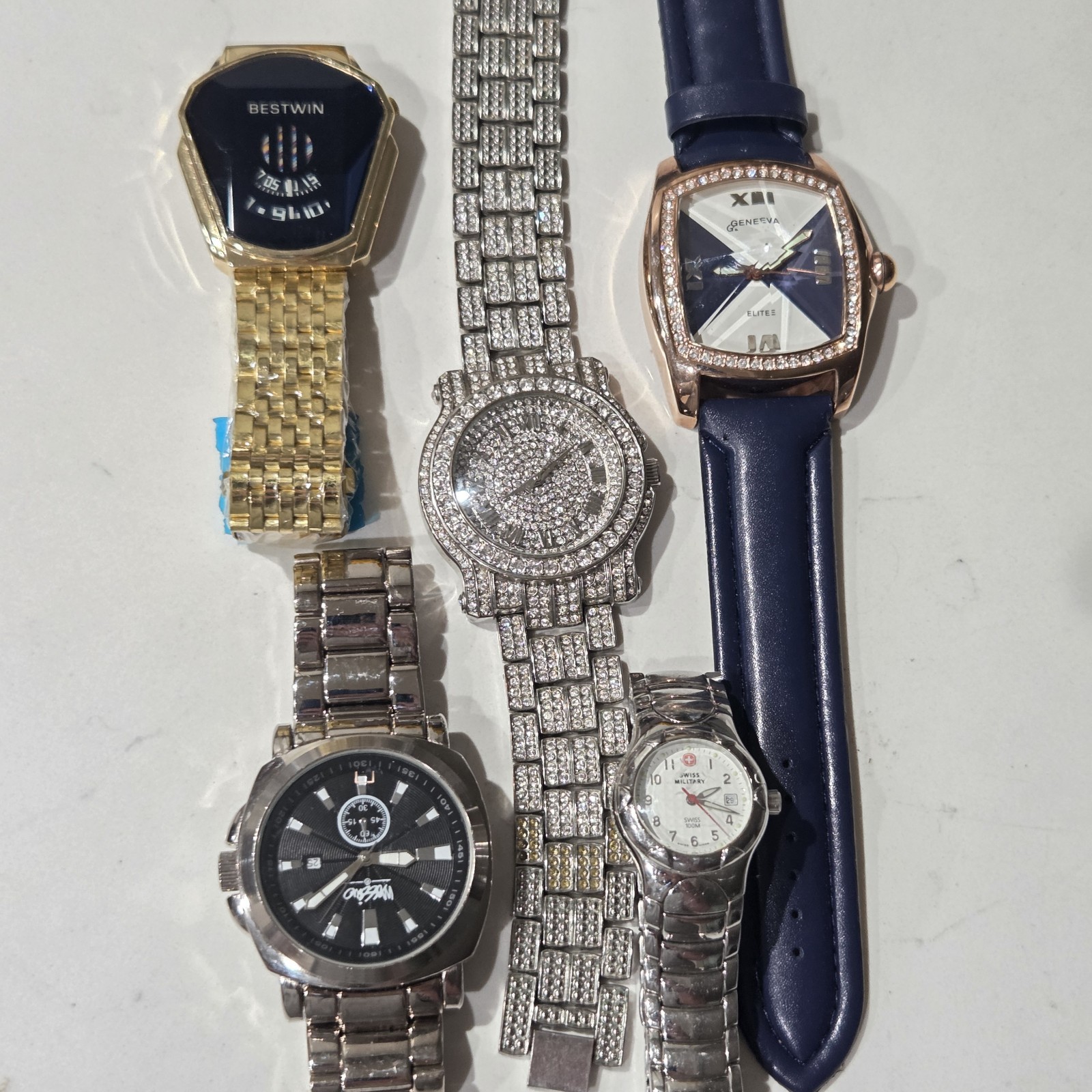 Men & Ladies Watches lot of #2. 40 Great Working Watches Various Brands PO