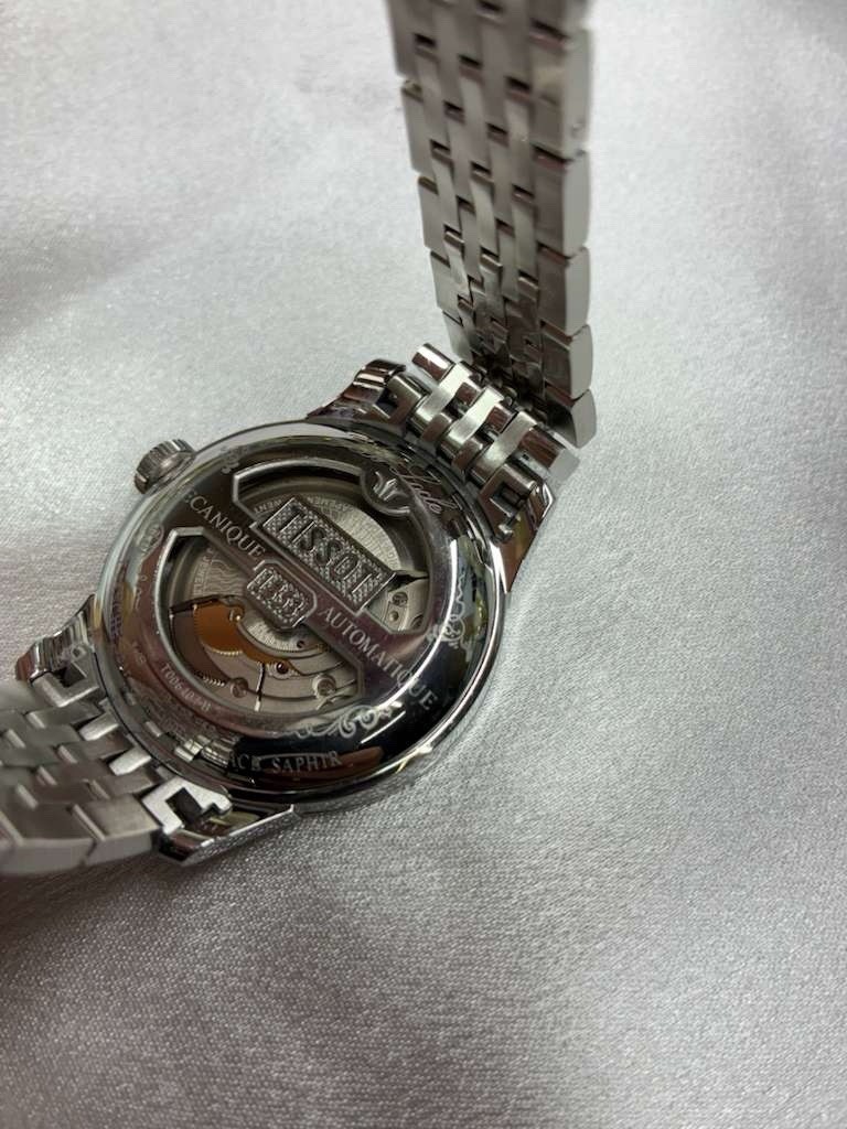 Tissot Le Locle Powermatic 80 Automatic Black Dial Date Steel Bracelet 30m