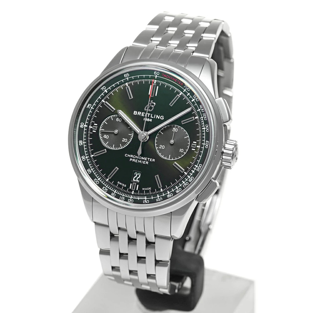 BREITLING WATCH PREMIER B01 CHRONOGRAPH 42 BENTLEY BRITISH RACING AB0118A11L1A1