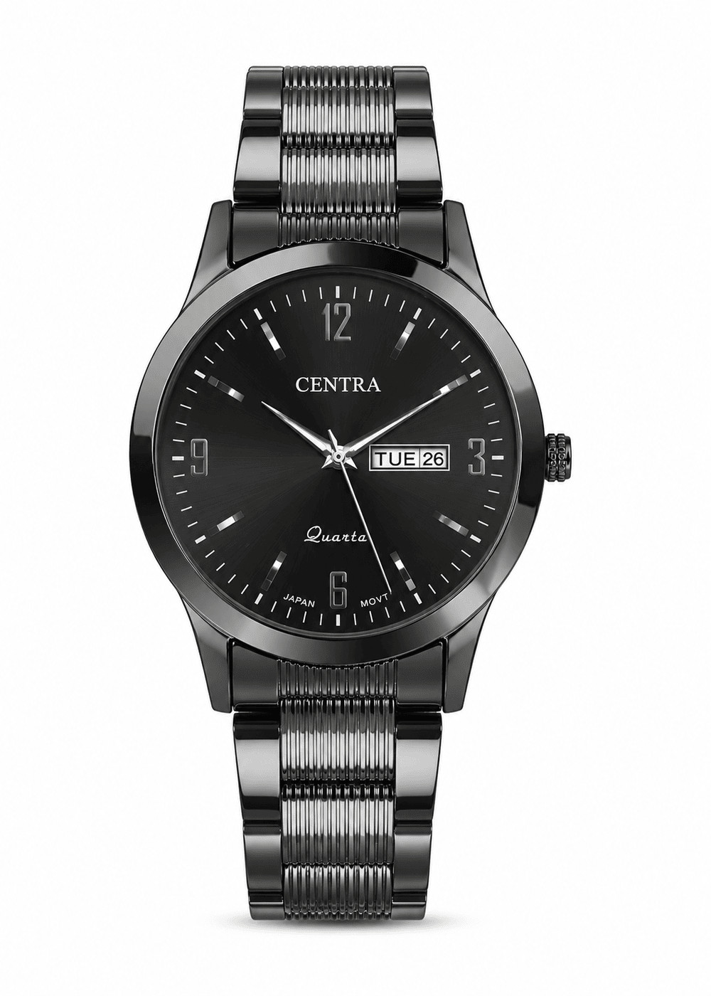 Centra Men’s Premium Black Watch