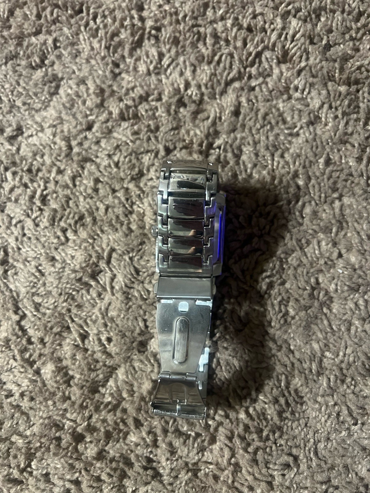 Chrome Watch base metal bezal 0111 stainless steel back