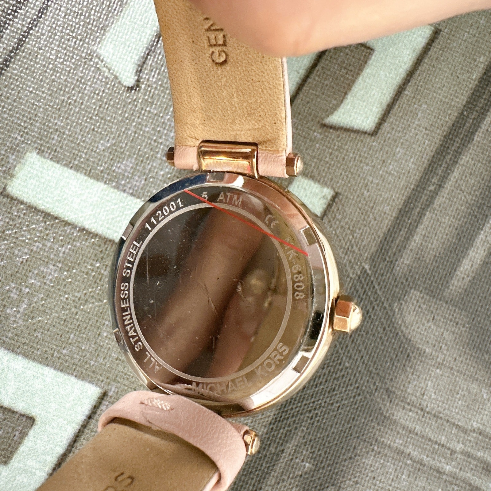 Michael Kors MK6808 Parker Three-Hand Rose Gold Women’s Quartz Watch