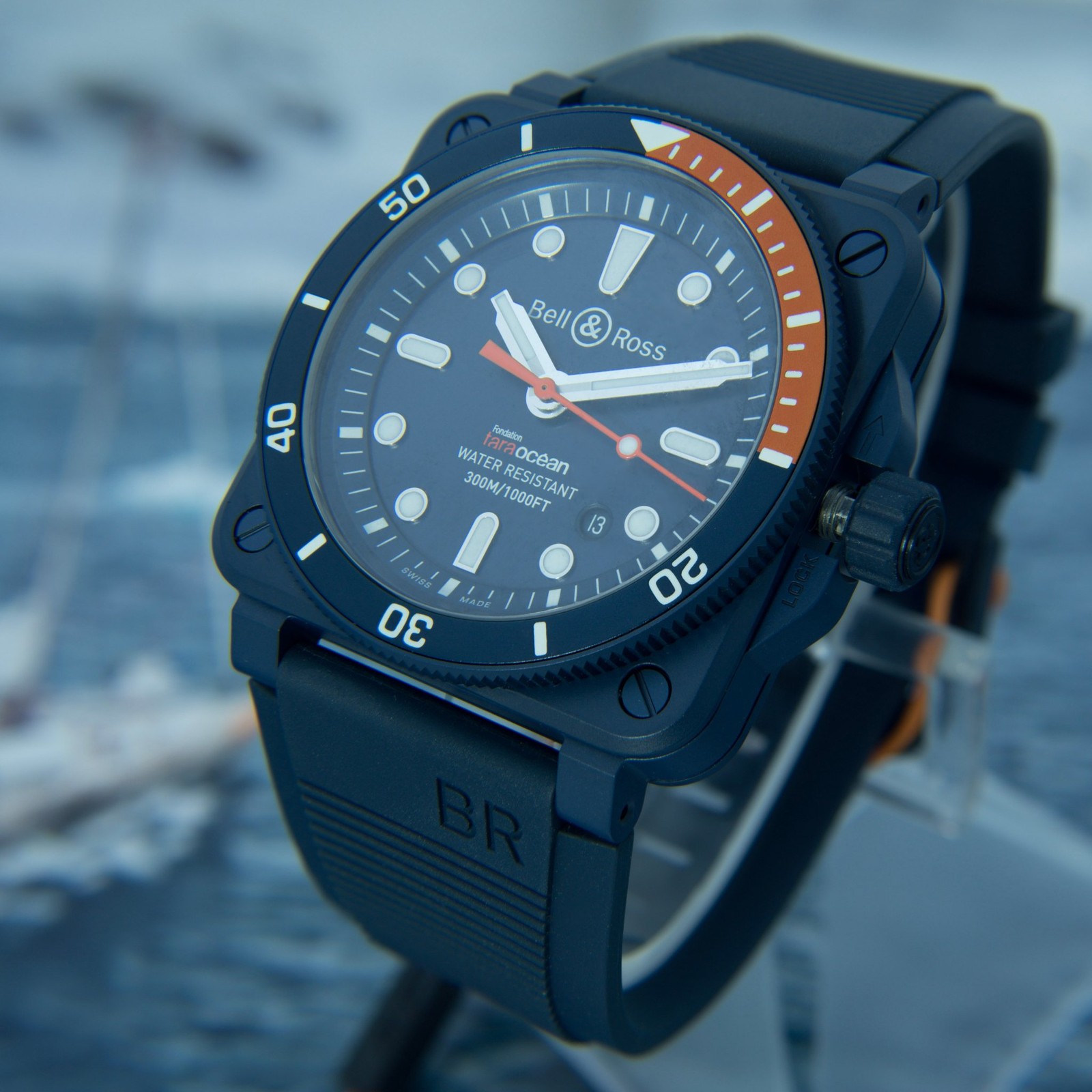 Bell & Ross BR03 Diver Tara BR0392-D-TR-CE/SRB