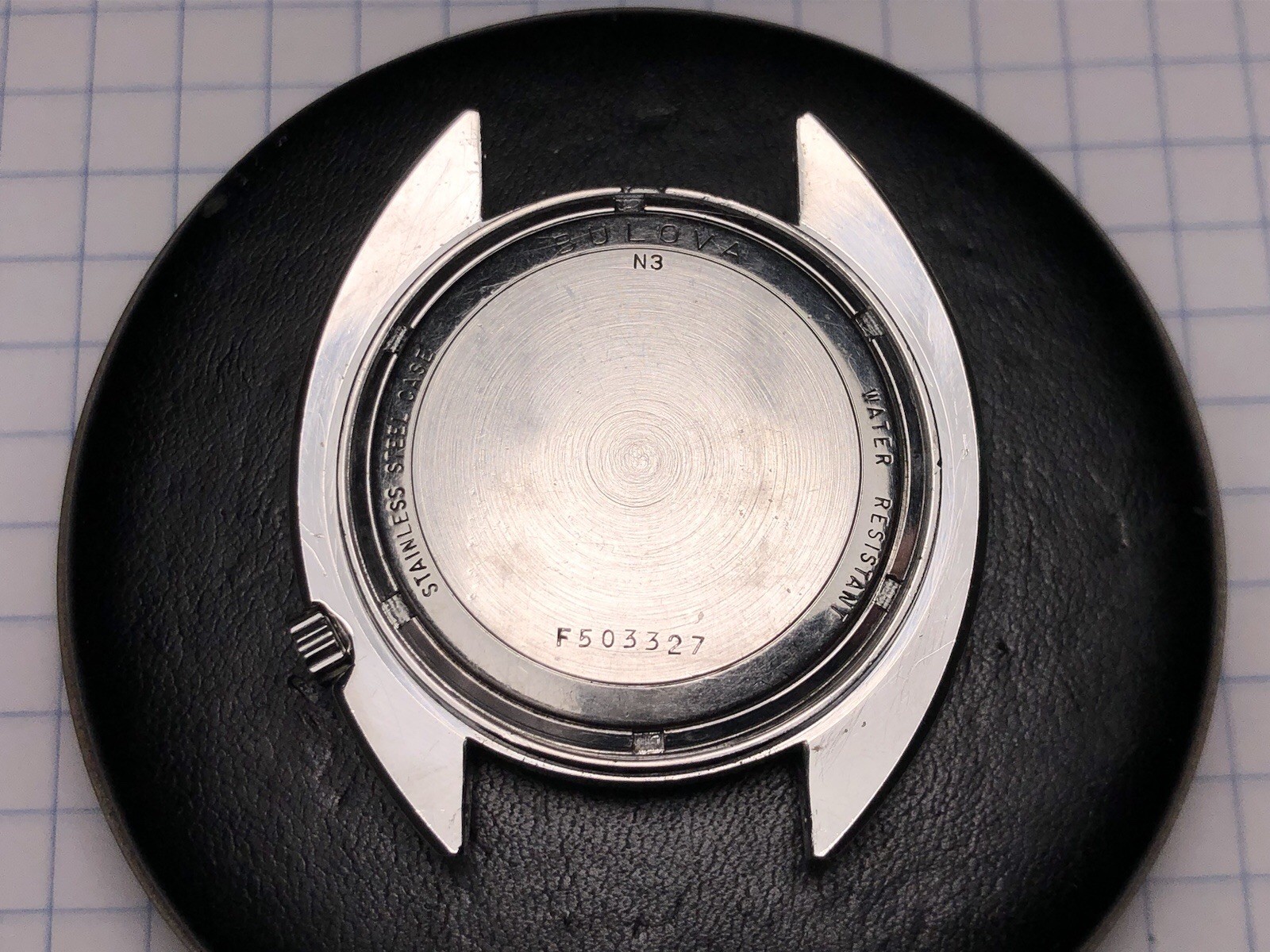Vintage 1973 Bulova Accutron Day Date Tuning Fork 2182 Men’s Watch