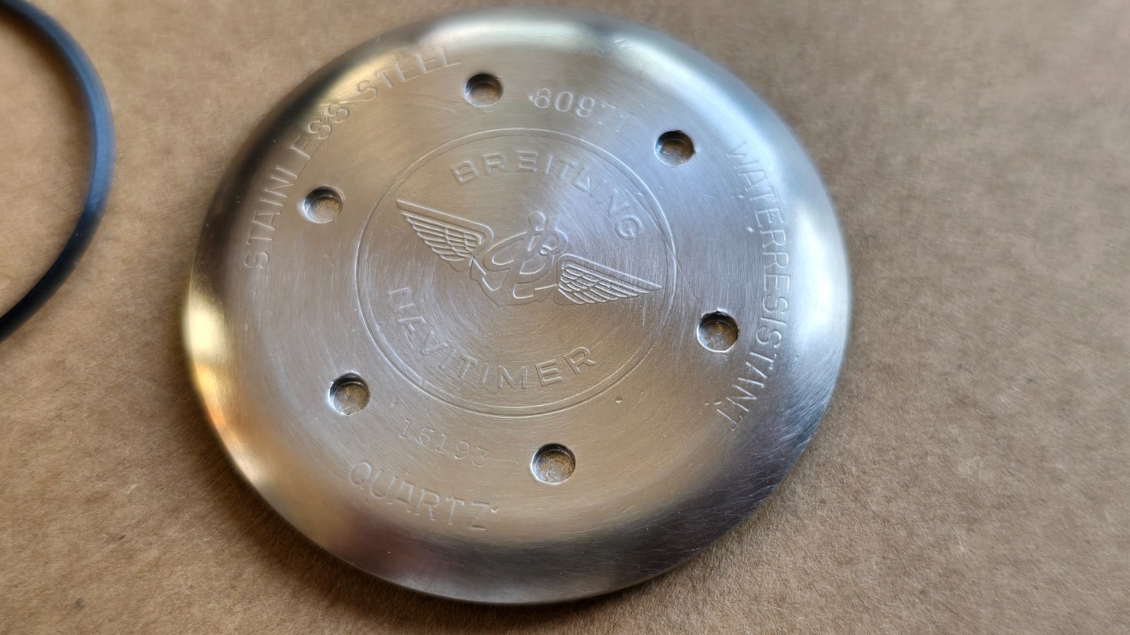 Ultra Rare Breitling Jupiter 3300 Case Back & Seal – Spares!