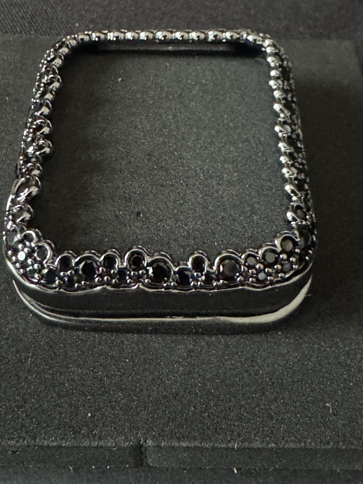 Skyblu by Victoria Wieck Apple Watch Case Series 2 & 3 Swaroviski Zirconia Black