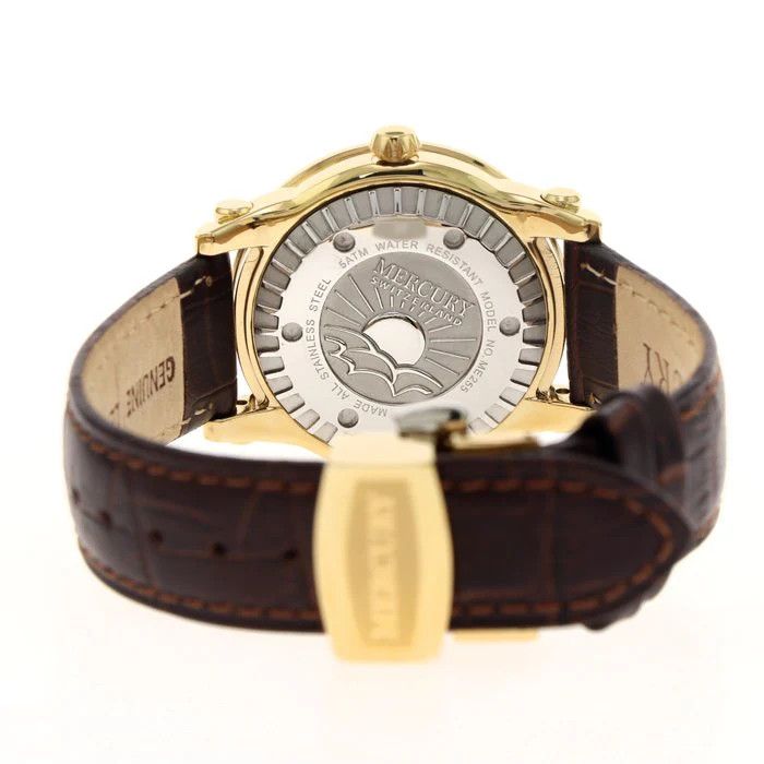 Mercury – Swiss Watch – ME255-GL-7 Swiss Quartz 36 mm ME255 50m (5 ATM, 169 ft)
