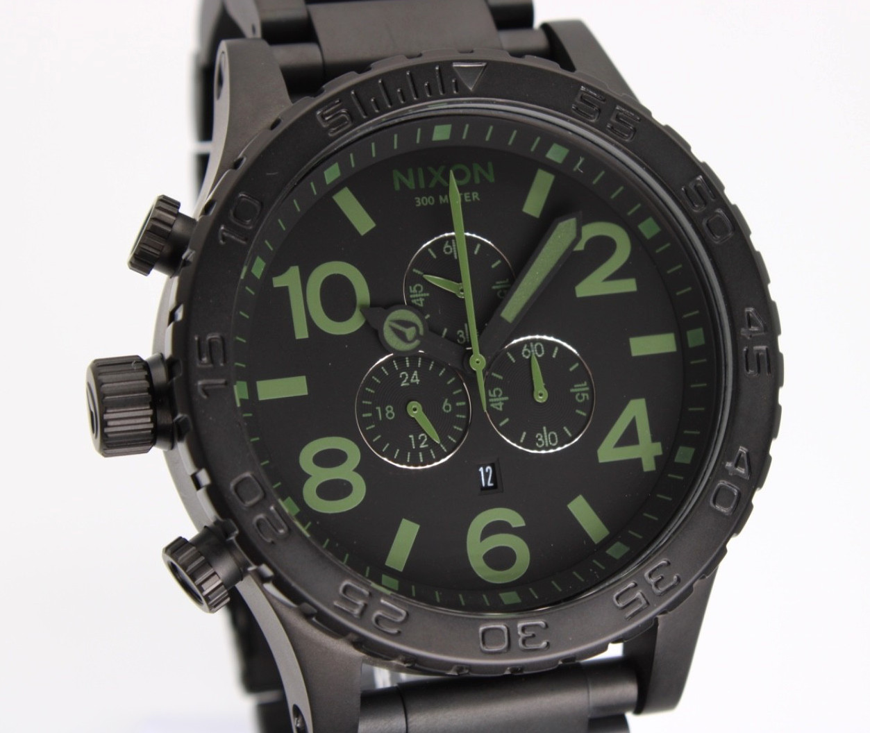 NIXON Chrono 51-30 A083-1042 Black Dial Men’s Watch 51mm
