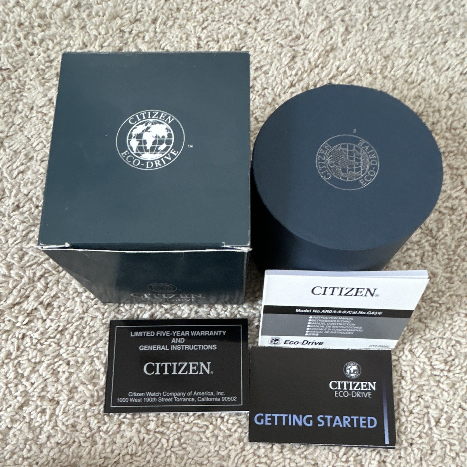 Citizen AR0014-52A Eco-Drive Men’s Dress Watch 40mm Steel Silver WR