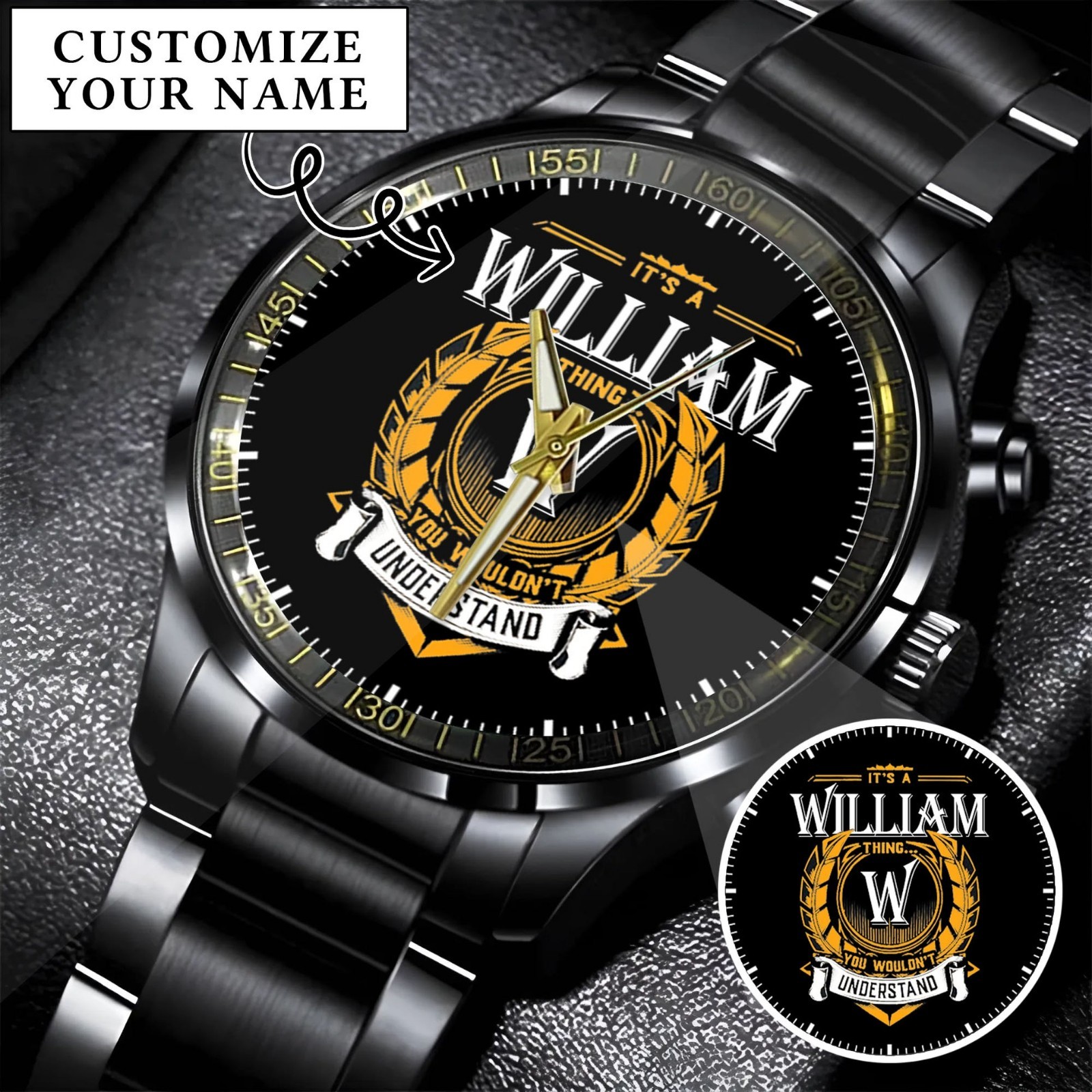 Personalized It’s A Thing You Wouldn’t Understand Custom Name Watch
