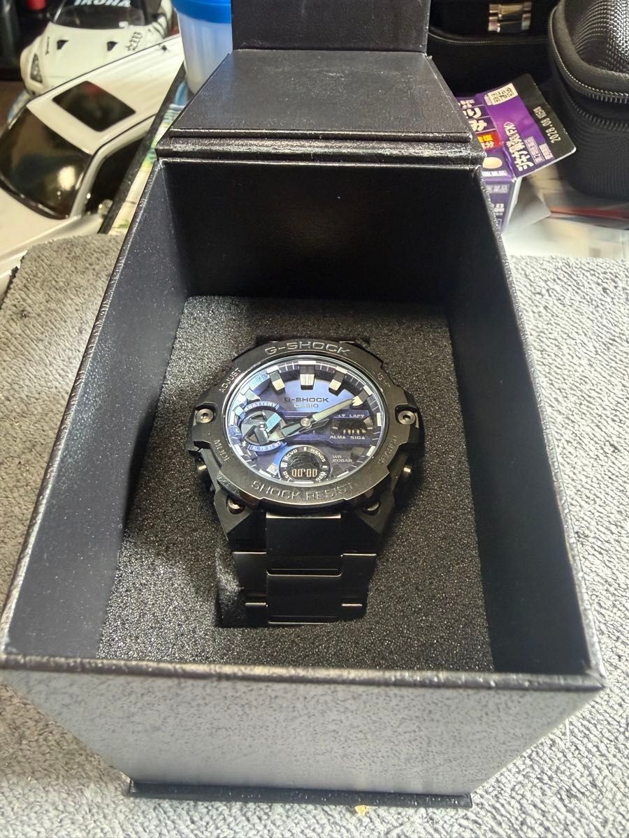 CASIO G-SHOCK G-STEEL GST-B400BD-1A2JF Bluetooth SMART Mobile Excellent w/Box
