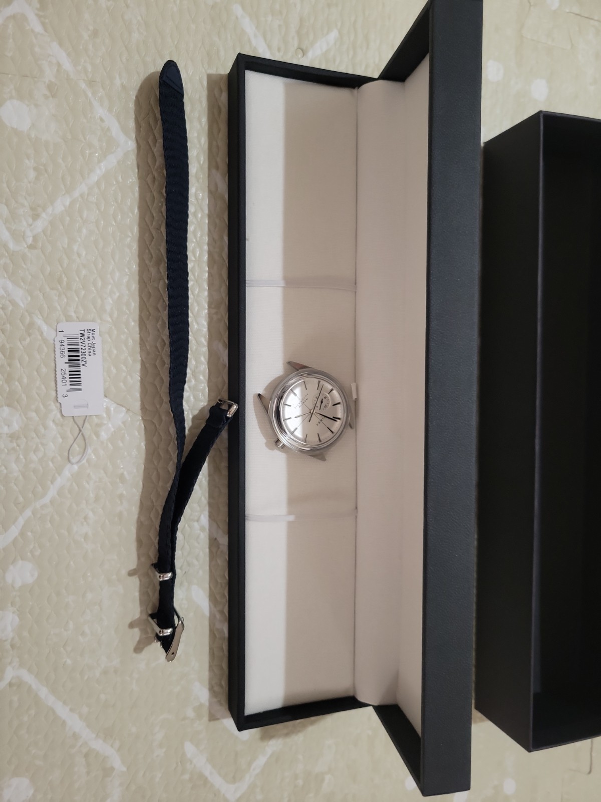 New Timex Marlin® Jet Automatic 38mm Fabric Strap Watch TW2V72300