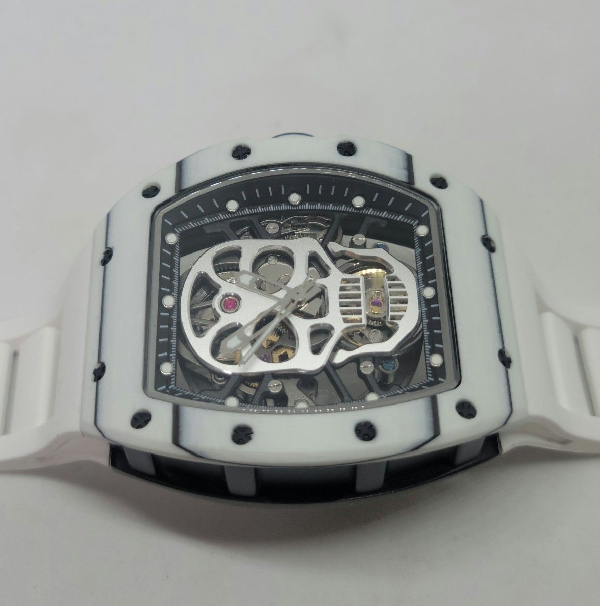 Invicta 49026 S1 Rally Crestpass Automatic White Rubber Watch