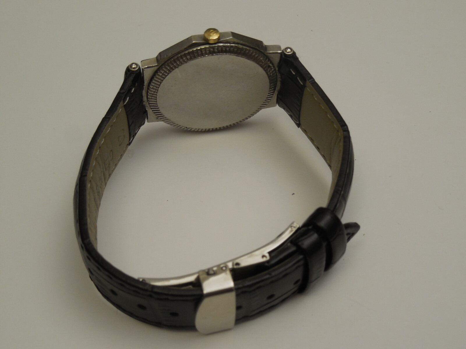 BAUME MERCIER SOLID STEEL RIVIERA 30MM COLLECTIBLE WATCH WITH DEPLOYMENT STRAP