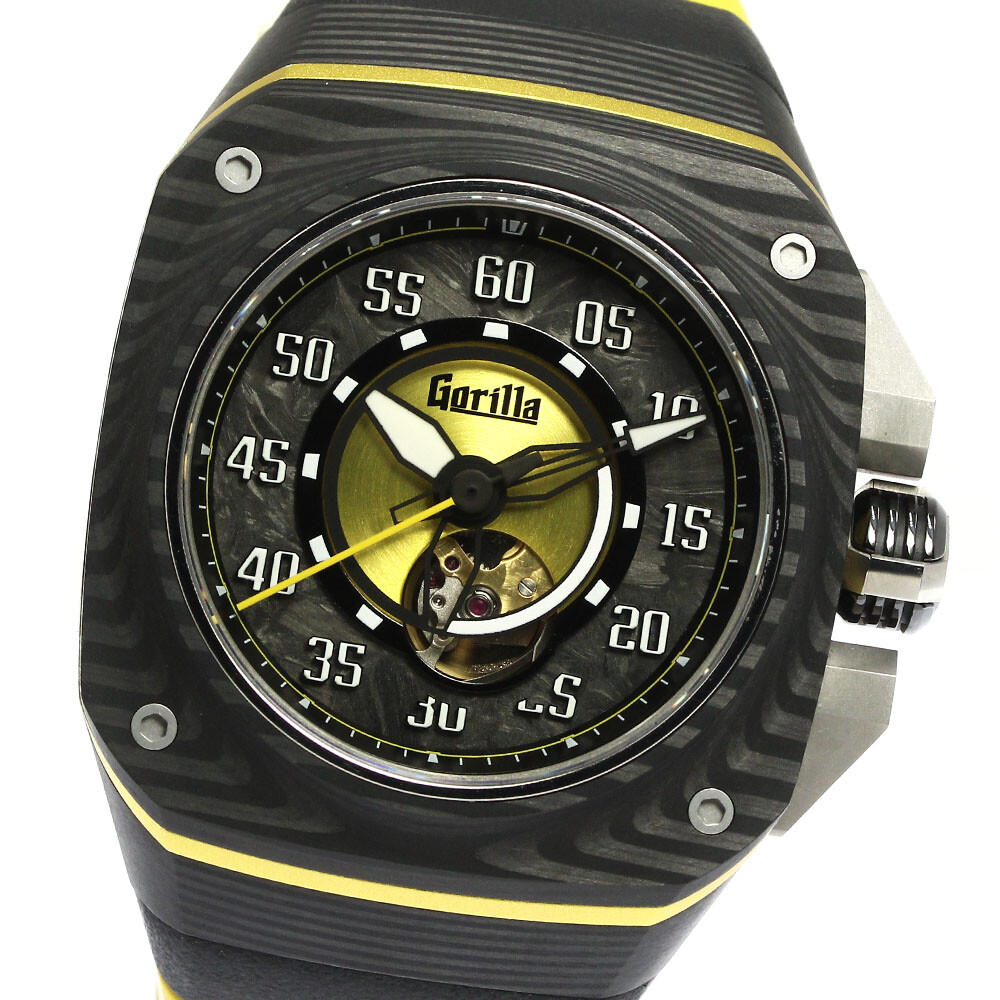 Gorilla Fastback GT Leon Racing LR1.0 Black / yellow Dial AT Men’s Watch_774908