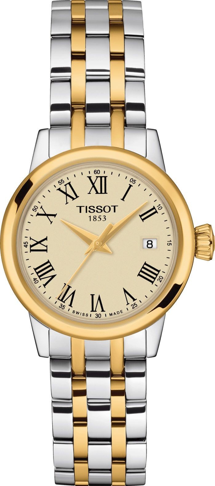 Tissot Classic Dream Quartz Ivory Dial Ladies Watch T129.210.22.263.00