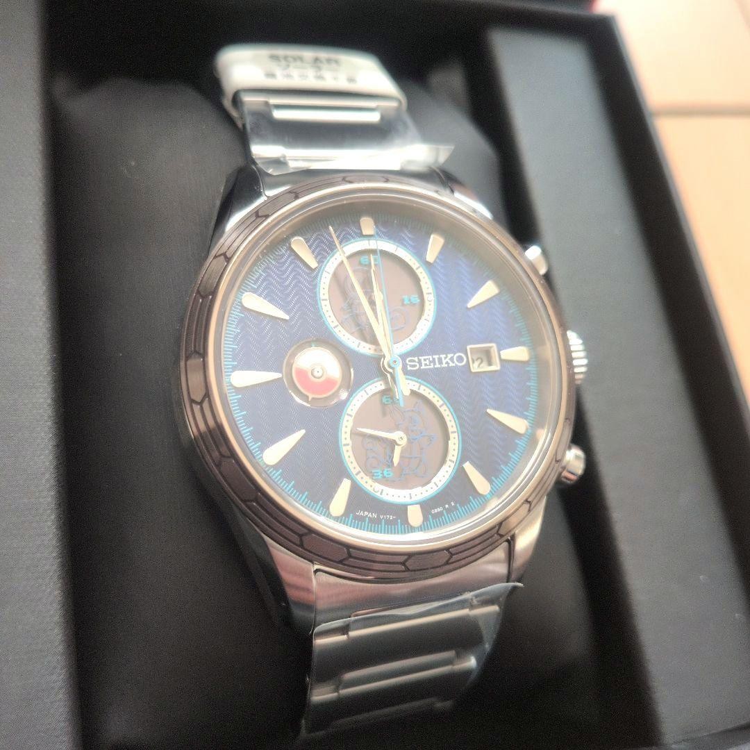 SEIKO POKEMON SPECIAL MODEL SBPY162 BLASTOISE LIMITED BLUE DIAL WATCH RARE