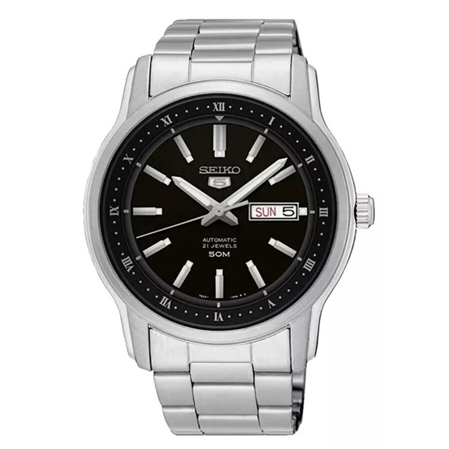 Seiko Series 5 SNKP11 Superior Automatic Watch Man Woman Dial Black