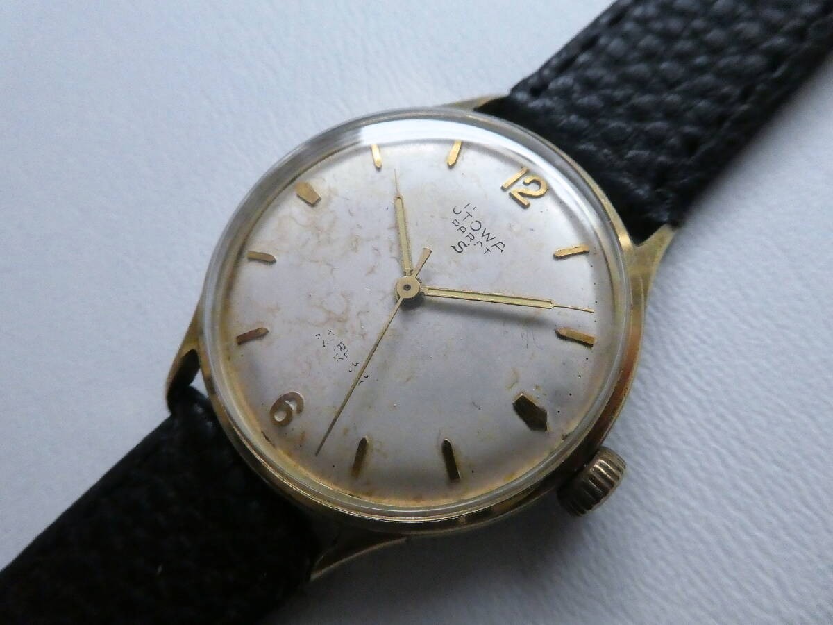 STOWA PARAT 1950 Vintage German Hand-Wind Watch Rare Working Antique