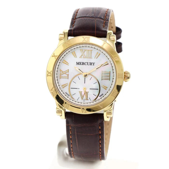 Mercury – Swiss Watch – ME255-GL-7 Swiss Quartz 36 mm ME255 50m (5 ATM, 169 ft)