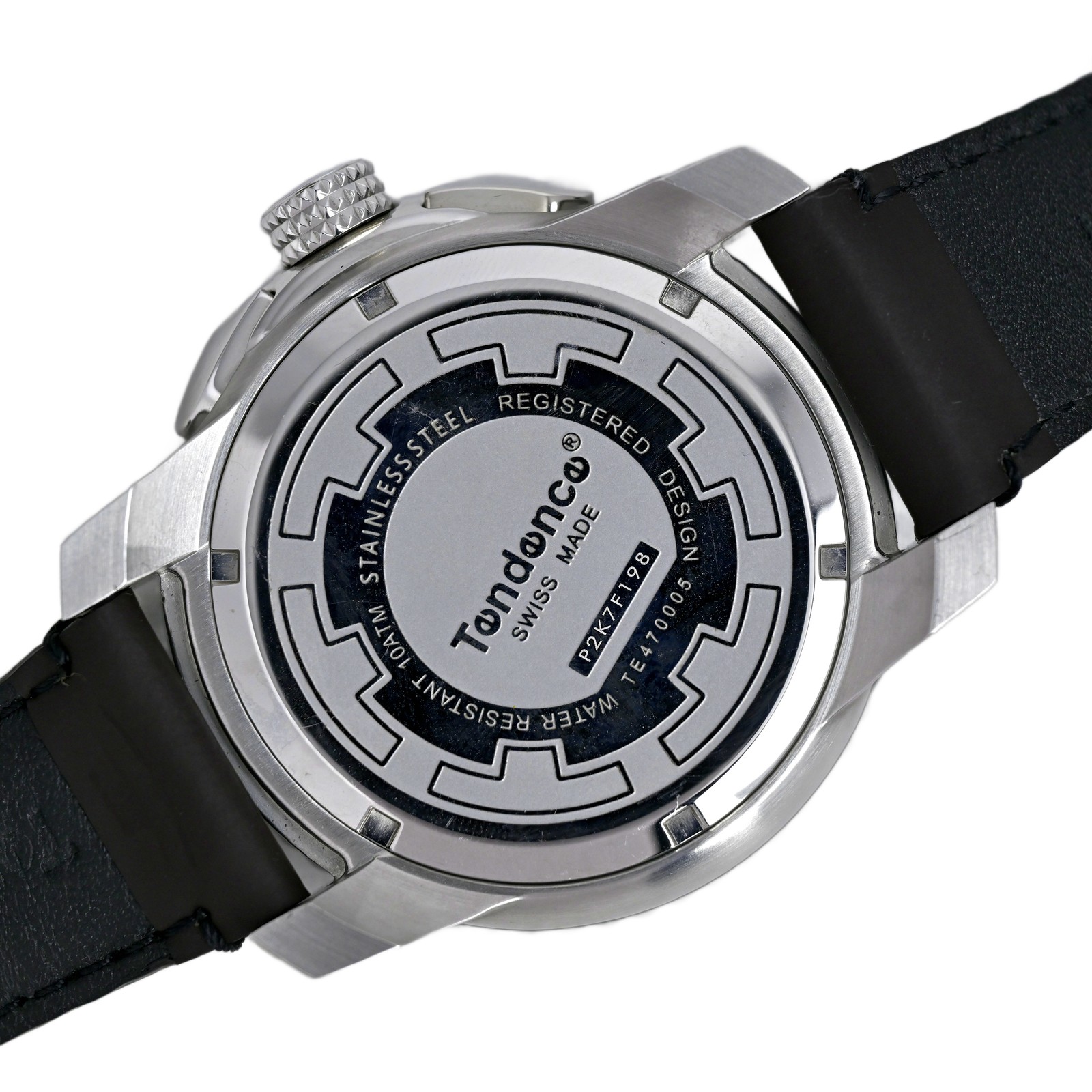 Tendence Gulliver Round Chronograph Men’s Black Quartz Ref. P2K7F198 Watch