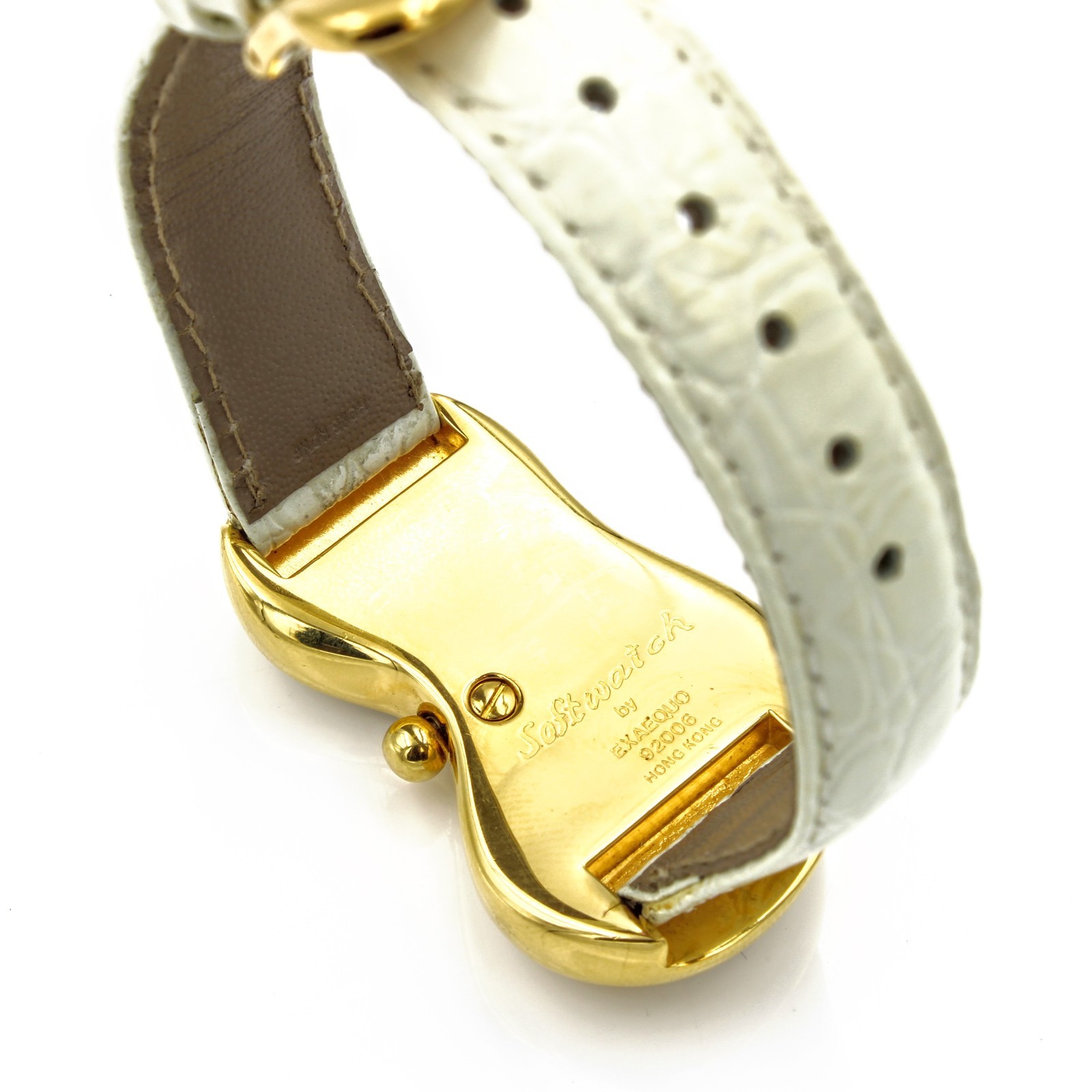 Exaequo Dali Softwatch 92006 White 27mm Case 5.75-7.5″ Wristwatch #WB5235-1