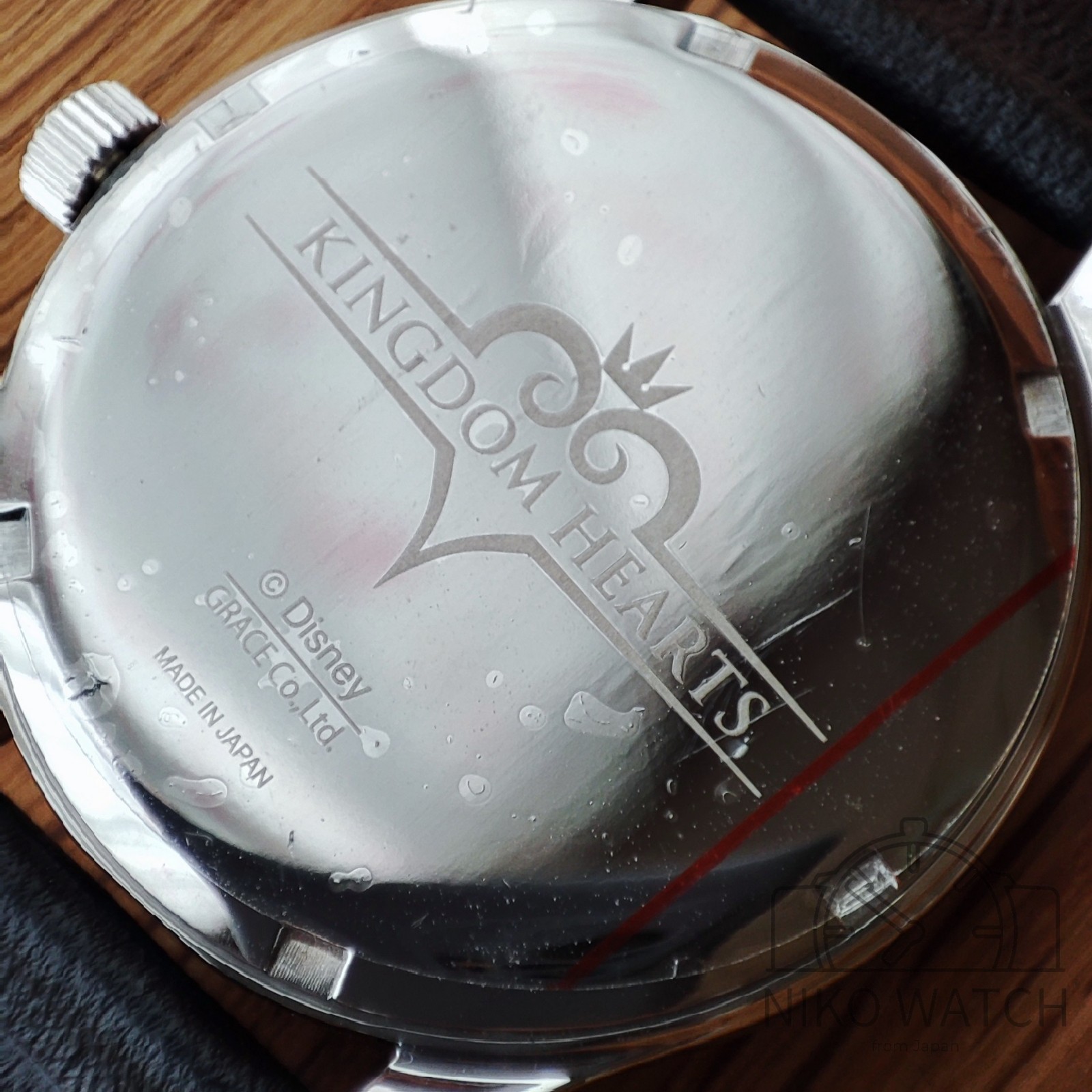 KINGDOM HEARTS Watch Sora Model 20th Anniv. Super Groupies Black JP [Excellent]