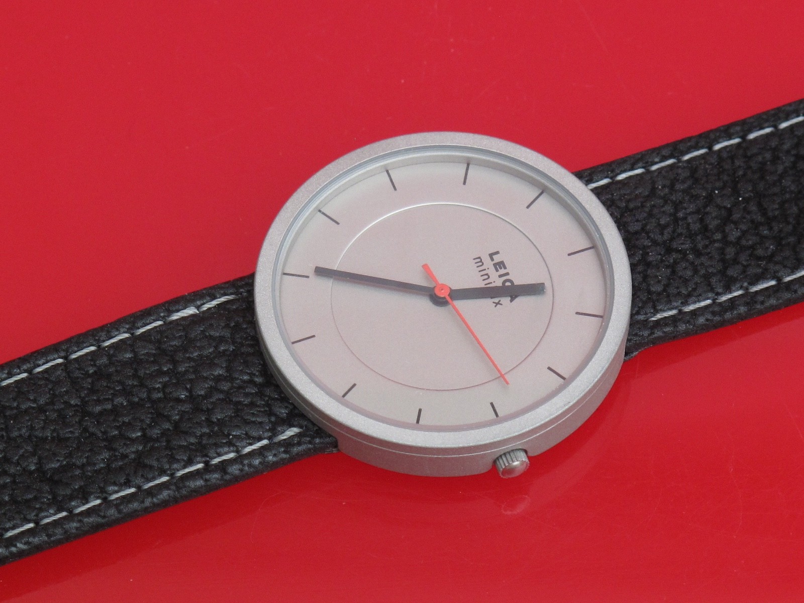 Leica Minilux watch with band, unused, German made, US SELLER «LQQK»