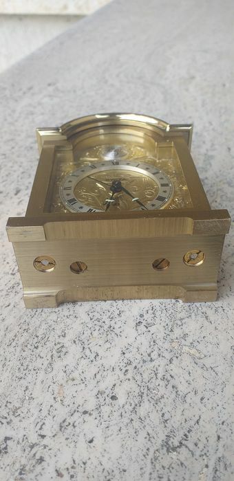 SWISA TEMPUS FUGIT Vintage 1960s MECHANICAL ALARM CLOCK NEW