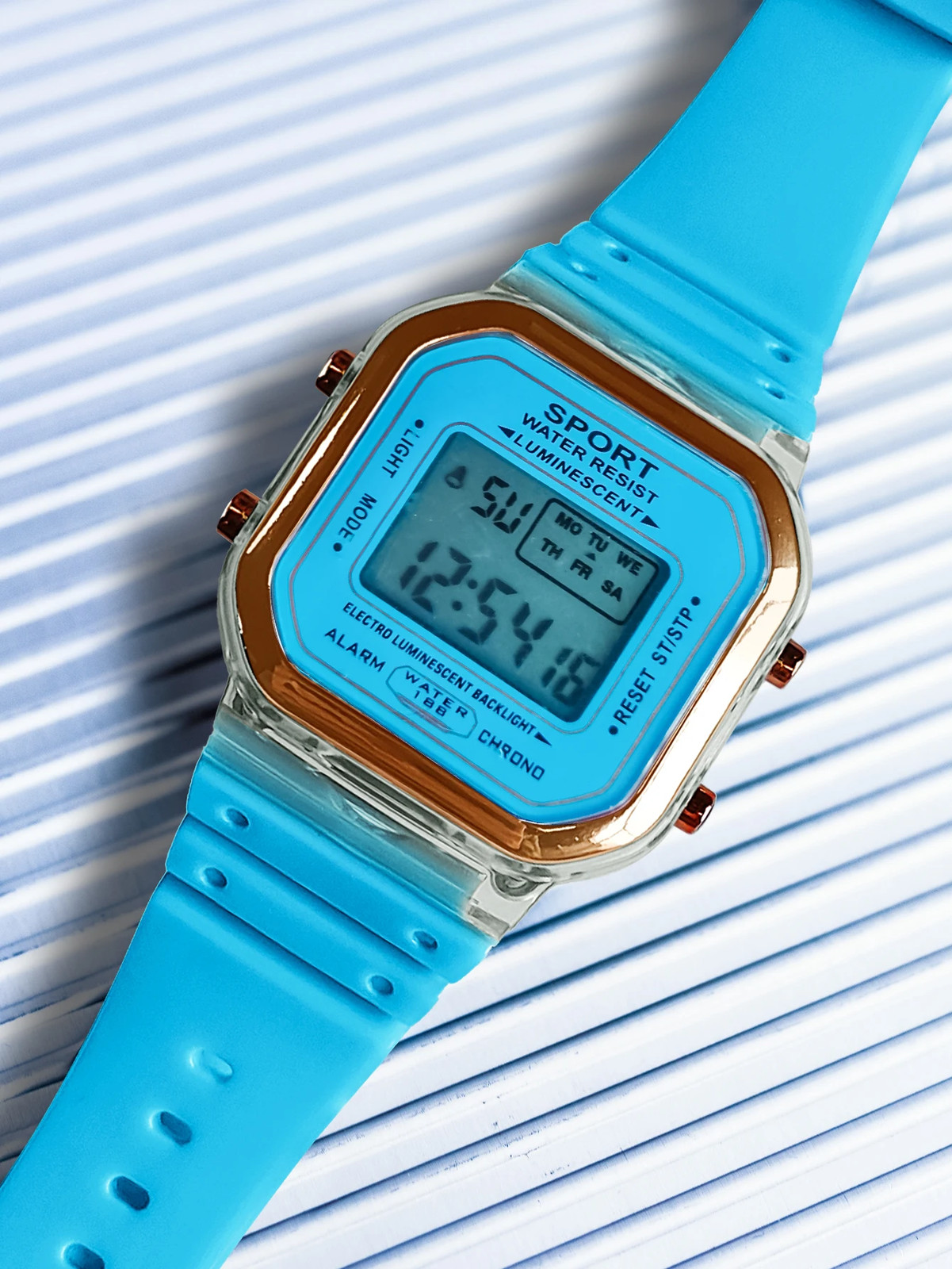 New Children’s LED Digital Watch Student Multi functional Outdoor Sports